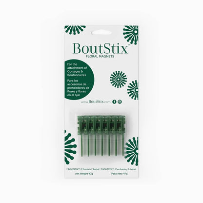 BoutStix boutonniere magnets 7-pack — pin-free floral fasteners for boutonnieres and corsages in the US